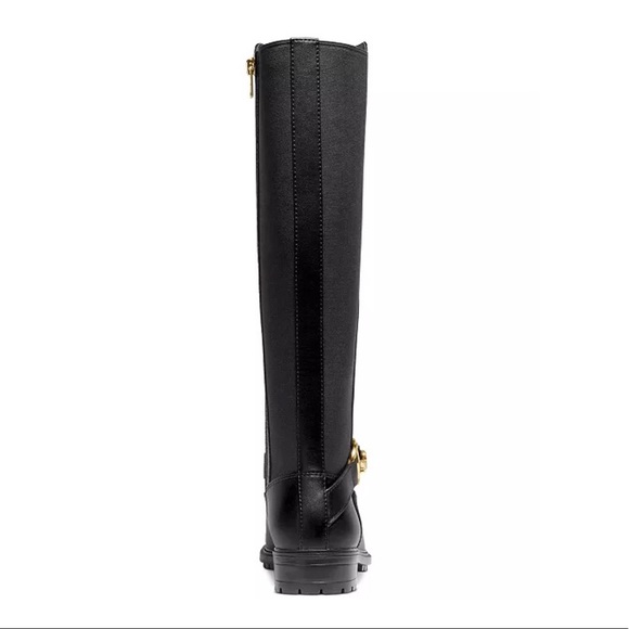 Coach Farrah black leather boot size 8B NWT - Picture 3 of 7